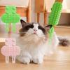 Pet Cat Hair Removal Massage Comb Cats Scratching Rubbing Brush Kitten Grooming Self Cleaning Wall Corner Scratcher Combs