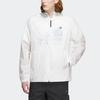 adidas Ветровка Дышащая Одежда для защиты от солнца Унисекс Ярко-белый IA1784