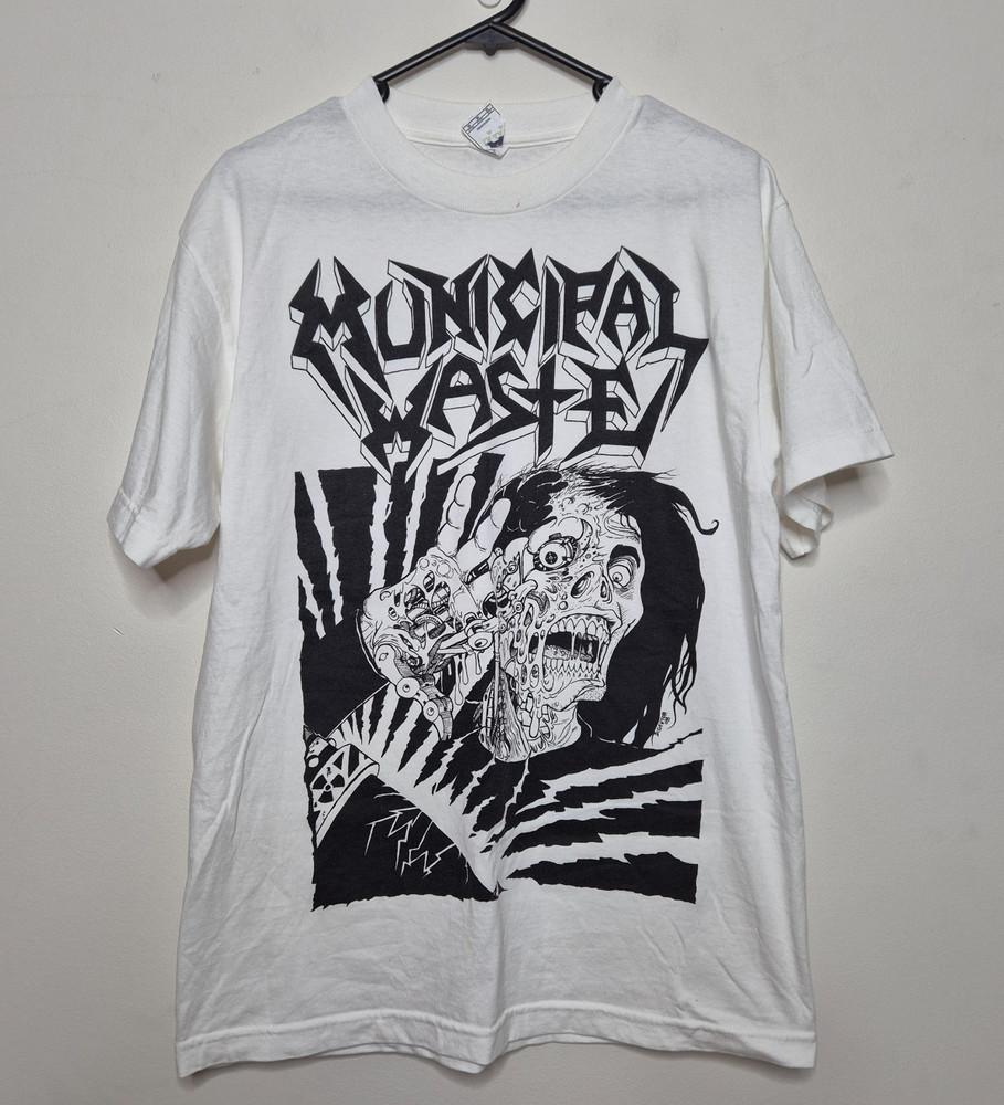 Municipal Waste TShirt Tee Size M American Crossover Thrash Band Music AAA Unisex T-Shirt