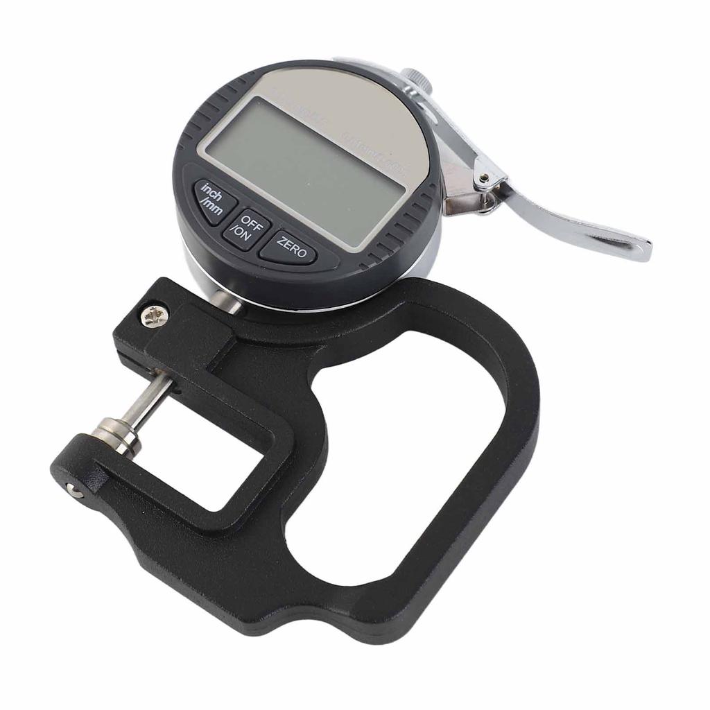 Digital Display Paper Leather Cloth Thickness Gauge Measuring Tool Range 0?12.7mm 0.01mm