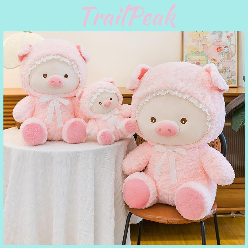 Cute Pig Plush Toy With Pp Cotton Filling For Children Birthday Gift