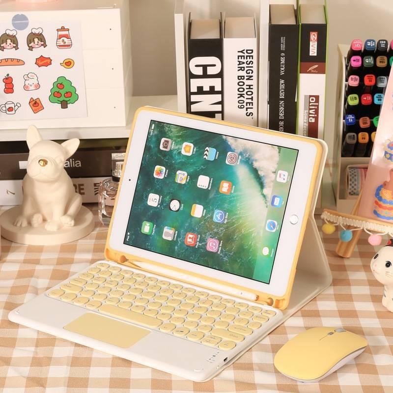 Magnetic Detachable Keyboard Case With Touchpad IPad Pro Air 10.2 Inch TPU Cover Stand Sleep Wake Support