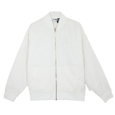 Puma Bz Cc тканая утепленная куртка с принтом животных на молнии с длинным рукавом унисекс белая 625541-65