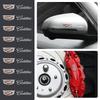 1/2/5/10PCS Car Steering Wheel Markings Stickers Decoration DIY Decal For Cadillac Escalade CTS ATS SRX STS XT5 XT4 XT6 XTS CT4