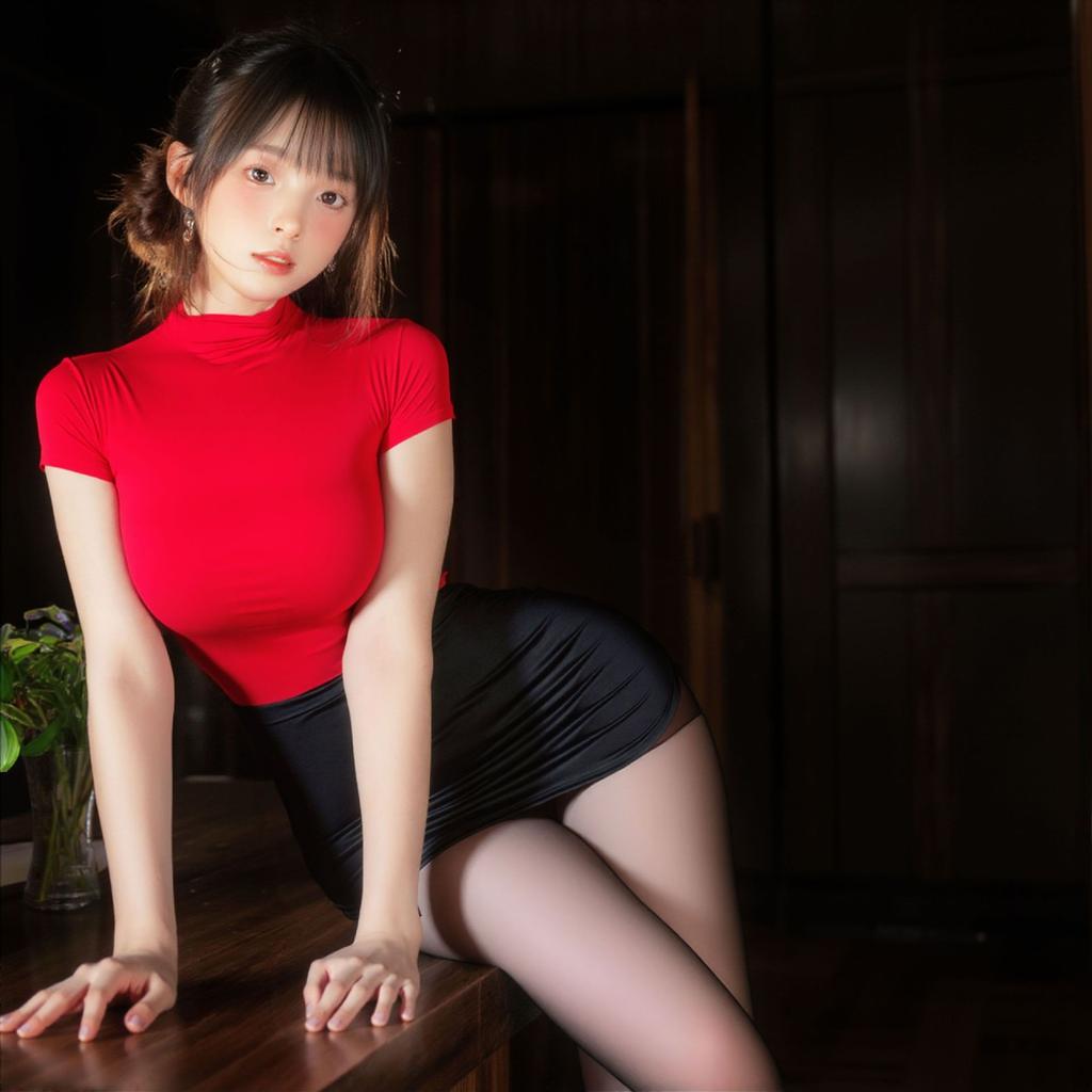 Office training secretarial clothing, new models can be cut to show two breasts, wearing erotic underwear, pure desire, sexy female secretary uniform