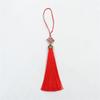 Tassel Suit Metal Crown Cap Cloisonne Chinese Knot Spike Jewelry Accessories Bookmark Small Fringe Pendant