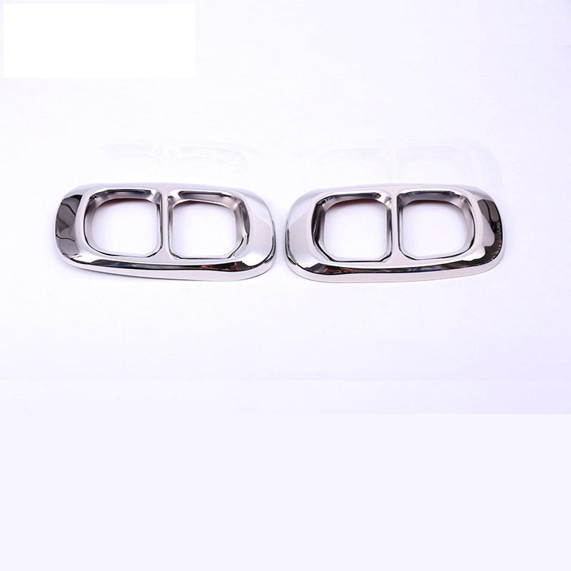 Автомобиль Стайлинг хвост горло декор рамка для Mercedes Benz GLB X247 наклейка на выхлопную трубу