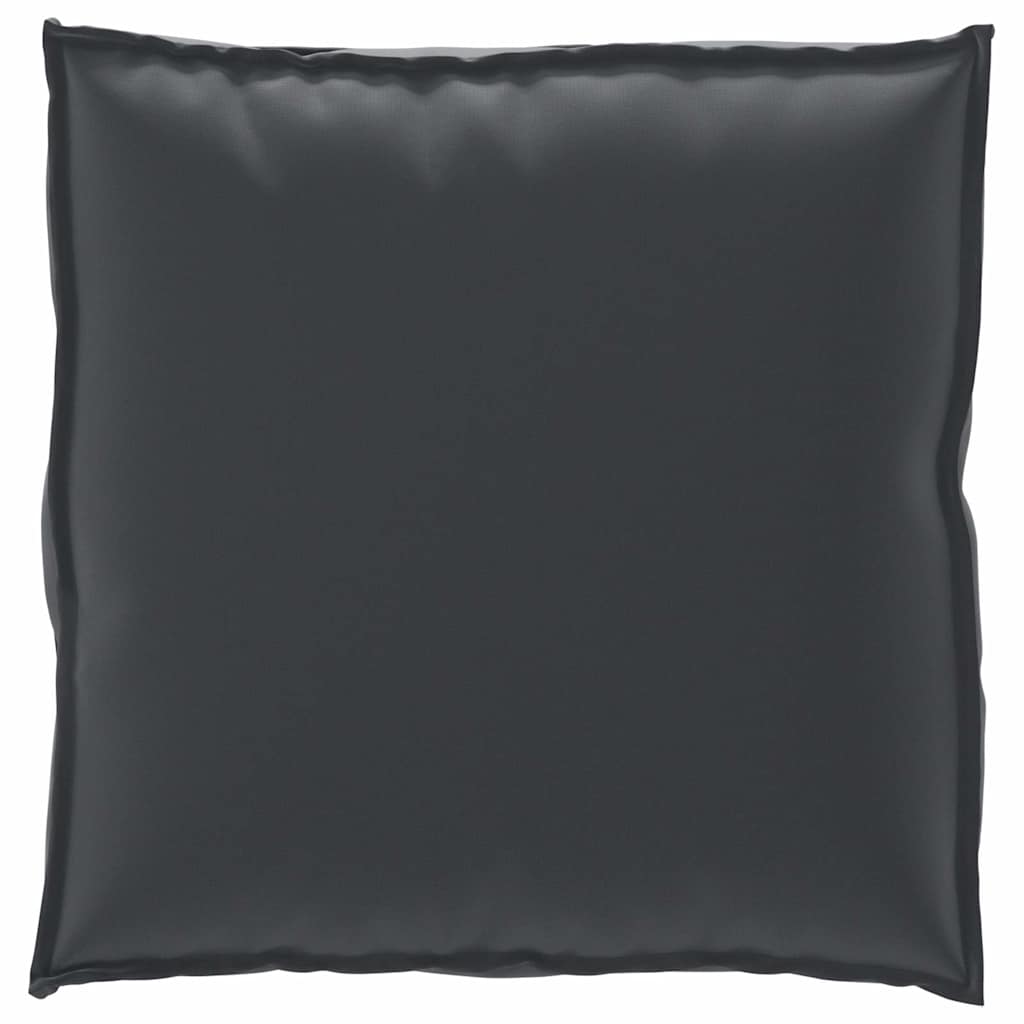 Black Cushion 70 x 70 x 12 cm Oxford Fabric