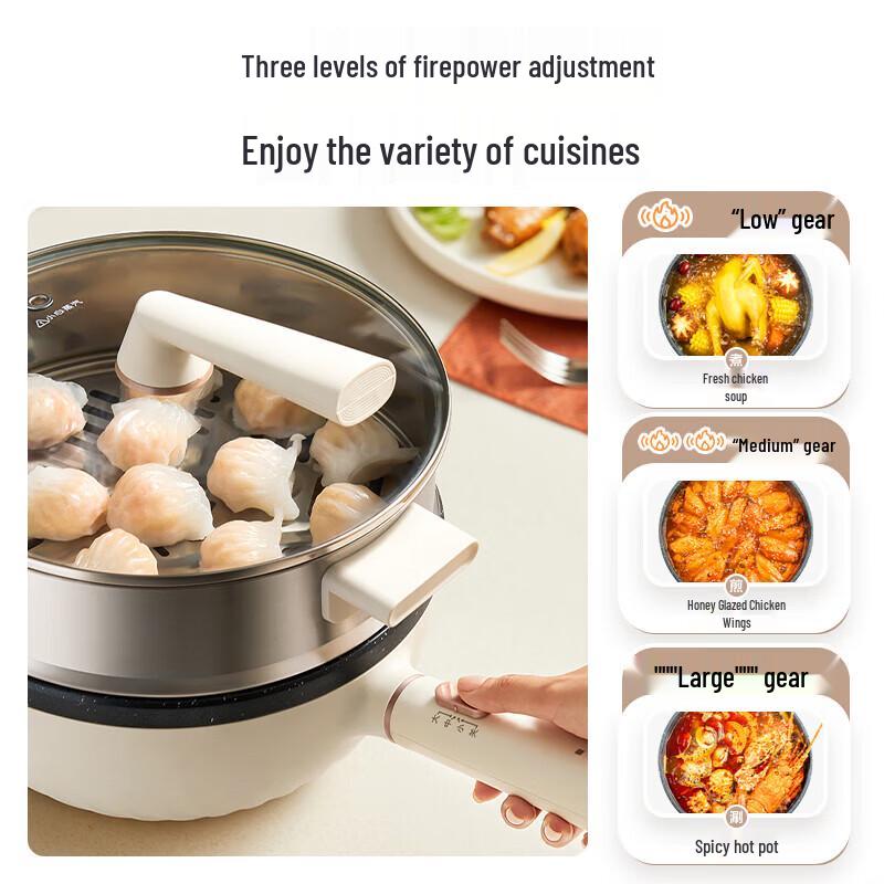 Midea 4L Multi-functional Electric Cooker with Steamer