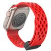 Магнитный ремешок для Apple Watch Ultra ремешок 49мм 44мм 45мм 41мм 40мм 42мм 38мм Силиконовый Correa Браслет iWatch Серия 8 se 7 6 5 4