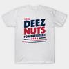 Женская футболка Deez Nuts For President 2016 Принт Харадзюку Кавайная футболка Летняя футболка с коротким рукавом Женская футболка Топ