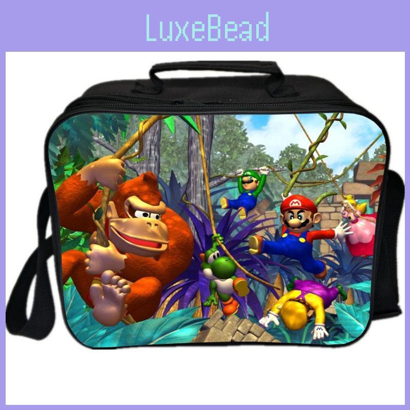 Просторная термосумка для обеда Mario для взрослых и детей с термоизоляцией