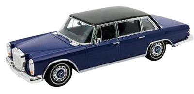 WELLY Масштаб 600 Синий Готовый продукт WE24121BL 1/27 Mercedes-Benz
