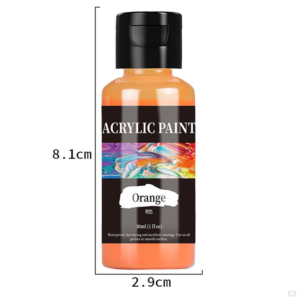 24 набора акриловых красок для кожи, обувь, 30 мл Artists 