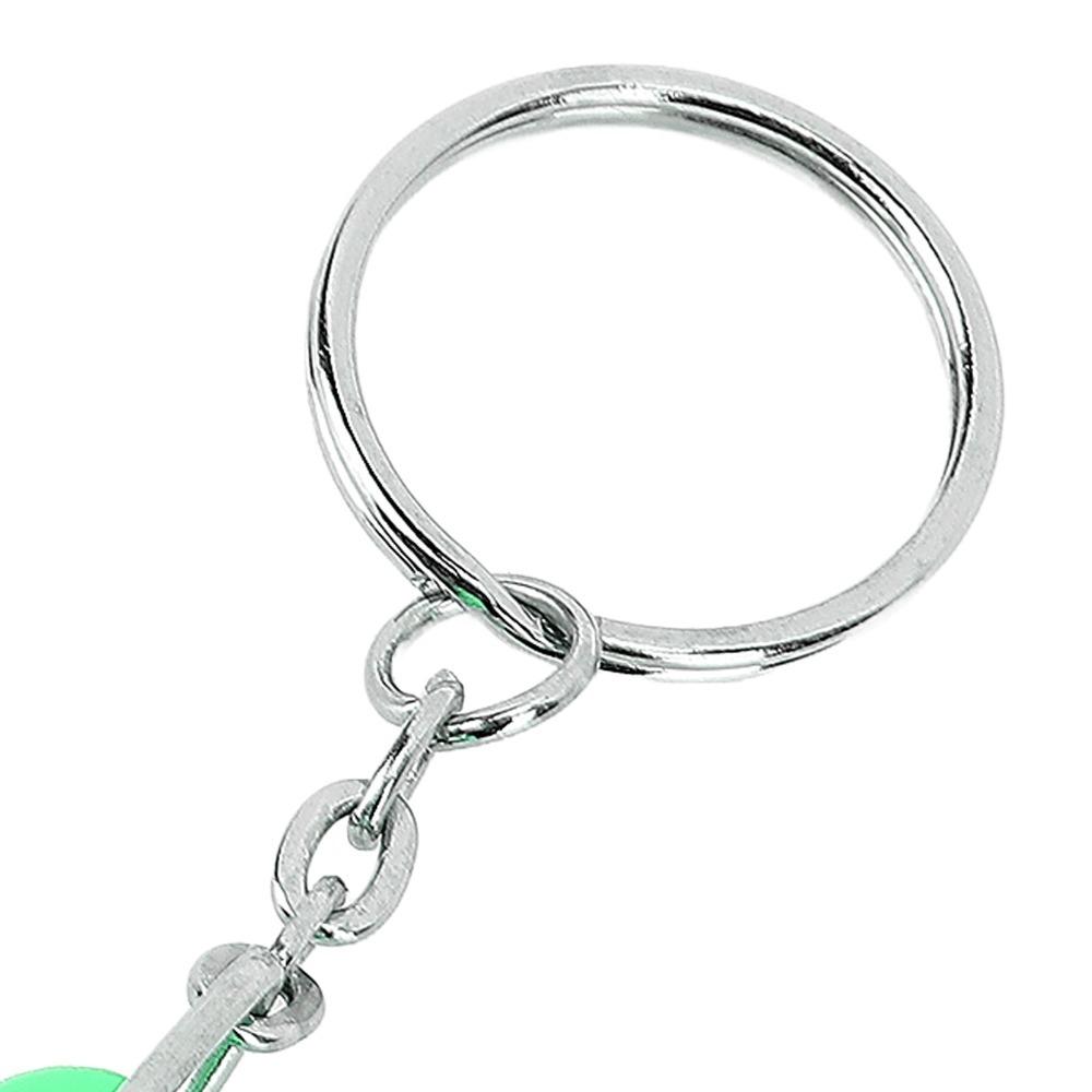 10X Magnification Magnifier Keychain 32mm Lens Diameter Foldable Magnifier Outdoor Reading