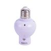 Wireless Remote Control Sound Light Sensor Lamp Holder E27 Lamp Bases Socket