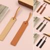 Stationery Bookmarks Office Supply Leather Tag Read Marks New Bookmark Holder  Book