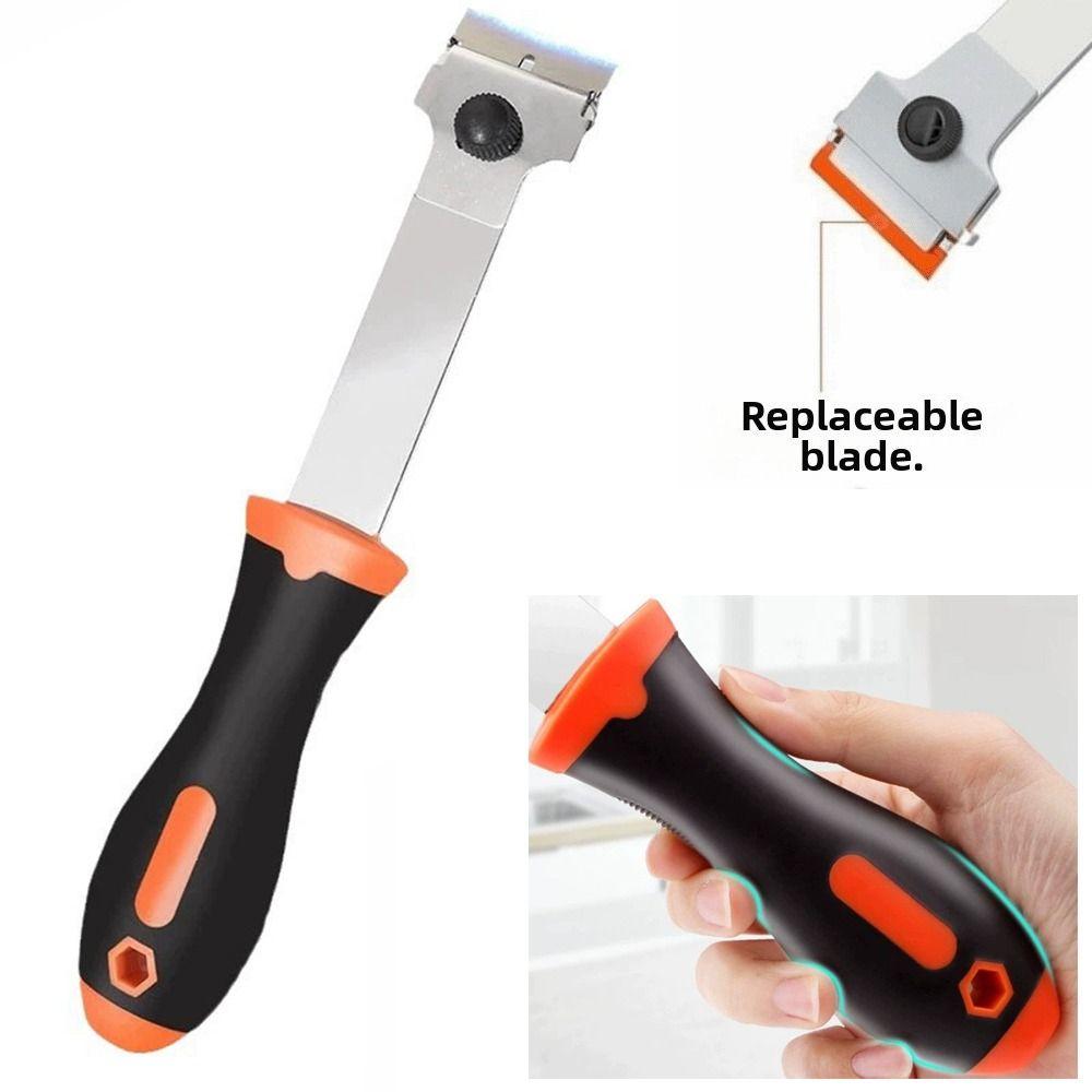 With Ergonomic Handle Tape Paint Remover Carbide Putty Scraper Paint Scraper Tool  Home Improvement