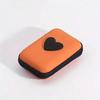 3D Love Heart Наушники Кабель для передачи данных Сумки для хранения Зарядное устройство Power Bank Прямоугольная коробка Сумка на молнии Карманный чехол