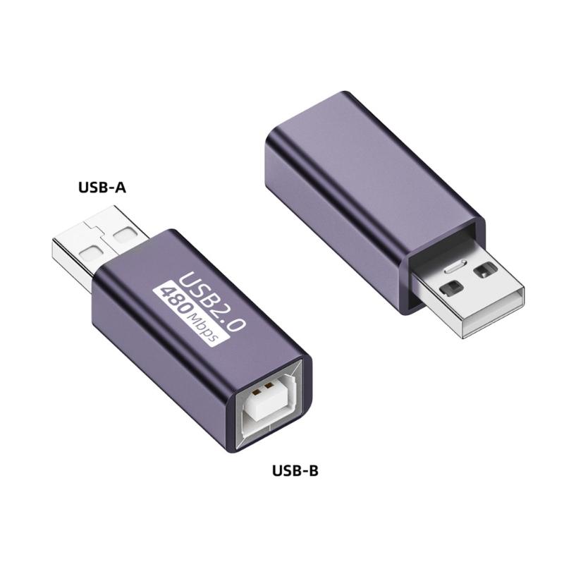 Адаптеры-конвертеры серии USB B Female для электронных клавиатур, пианино, барабанов, принтеров, сканеров. Поддержка передачи данных