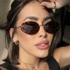 New Stylish Metal Frame Sunglasses for Women Sexy Small Frame Round Punk Sun Glasses Female Men Vintage Eyewear Shades Uv400