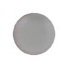 Тарелка столовая EAST RINKA легкая посуда серая сделано в Японии можно использовать в микроволновой печи и посудомоечной машине 19,5 см 86-003-02