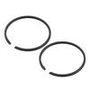 Piston Ring Set of 2 36mm X 1.5mm Standard Size Piston Ring Chainsaw Replacement Parts