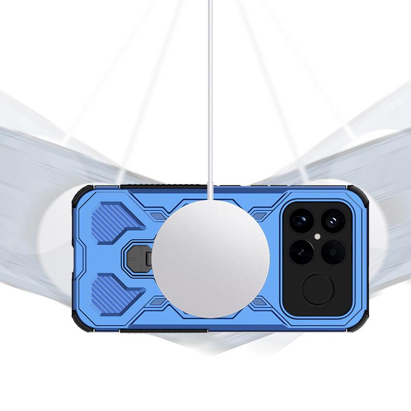 For Xiaomi Poco F8 Ultra Magnetic Ring Case,Military-Grade Drop Protection Case for Xiaomi Poco F8 Ultra