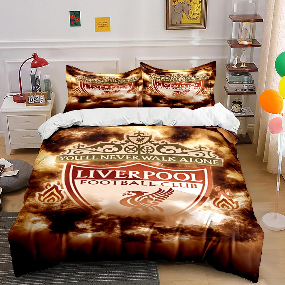 Liverpool Football Club Set Bedding set (1 duvet cover, 2 pillowcases, duvet not included)
