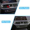 Car Front Middle Left Right Air Vent Outlet Grille AC Slide Clip Repair Kit For BMW X5 X6 X7 Series G05 G06 G07 64119458543