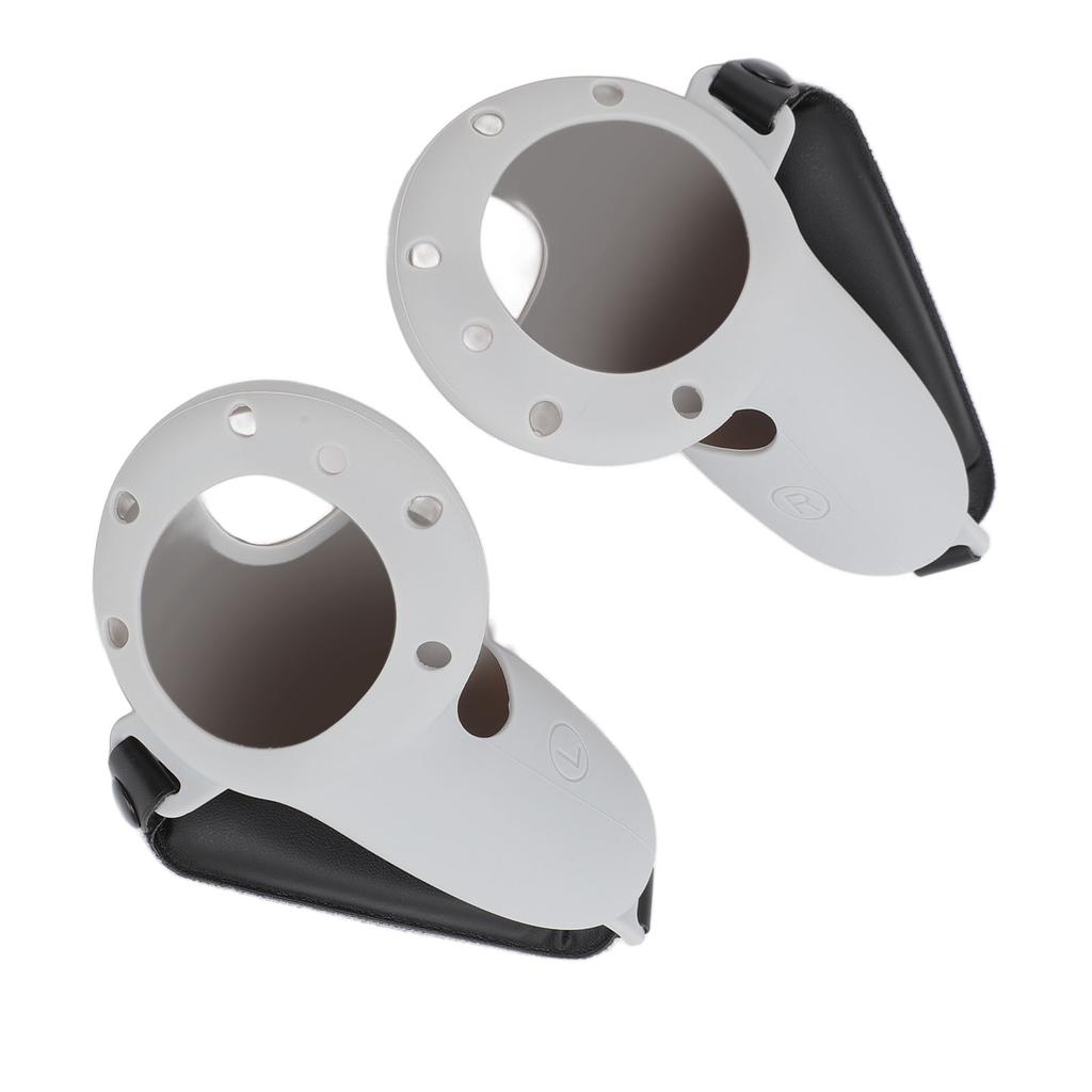Чехол-накладка на рукоятки контроллеров VR из мягкого силикона, протектор контроллера с регулируемым ремешком для Meta Quest 3