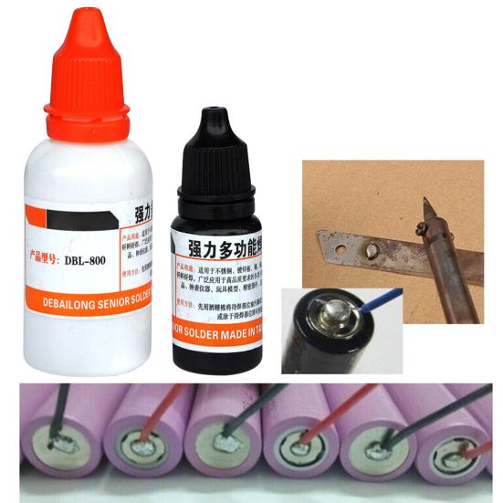 15 мл 35 мл широко используемый паяльный агент, удобный компактный высокоэффективный аккумуляторный флюс для пайки, нержавеющая сталь