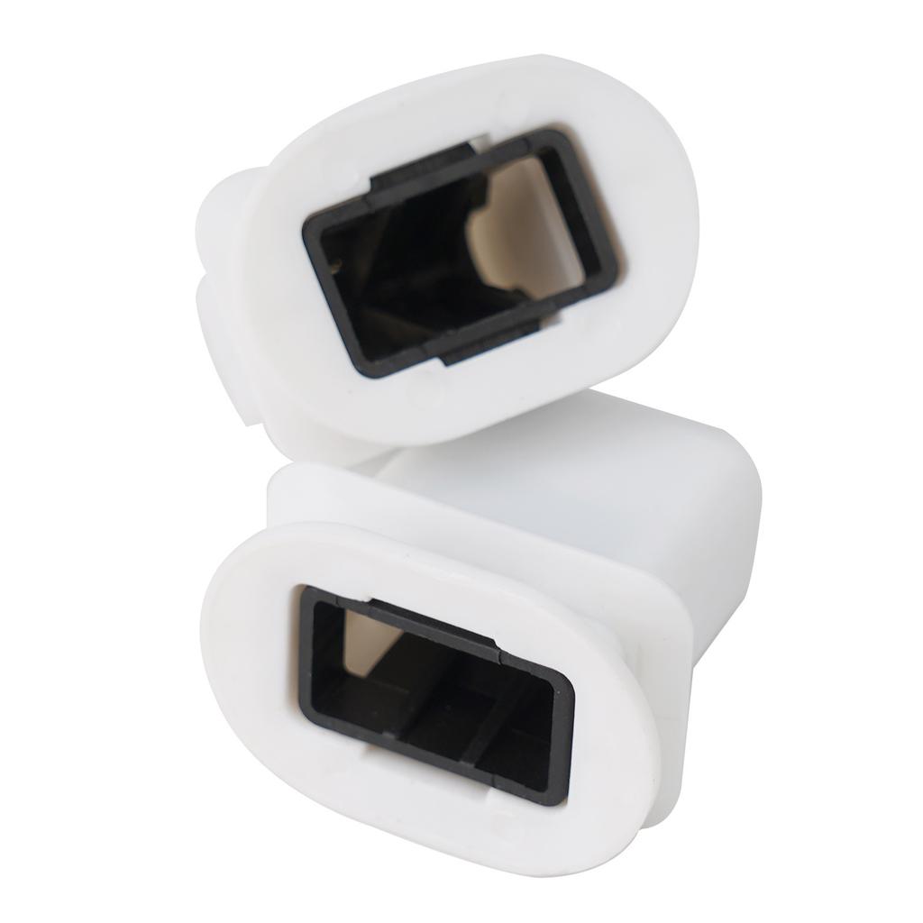 Bracket Cushion Pad Retaining Plastic Rear Seat 2pcs