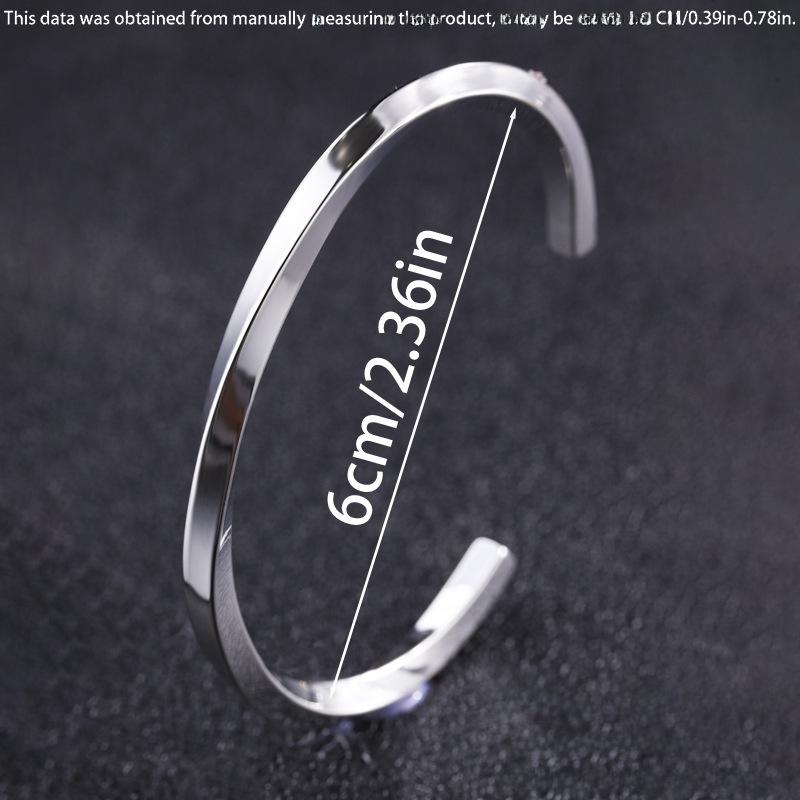 Браслет из титана Mobius из нержавеющей стали для женщин - элитные модные украшения для пар