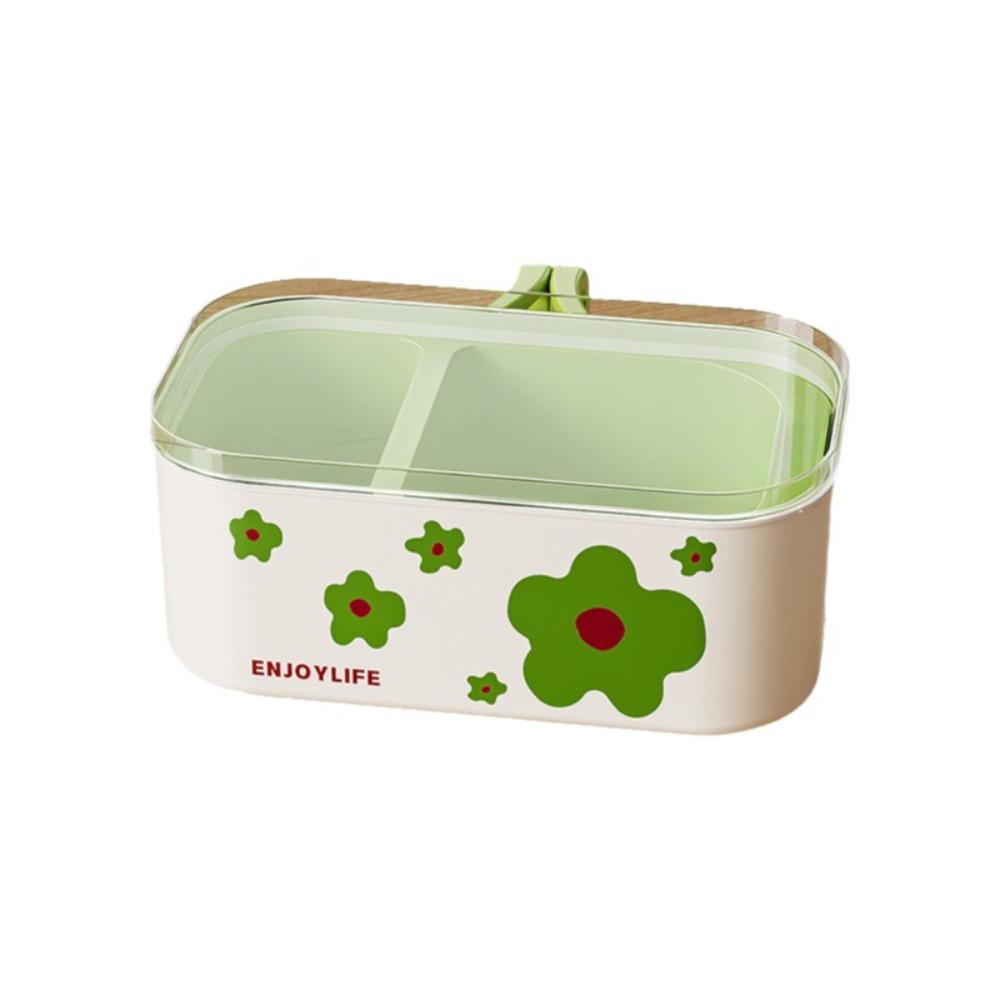 Double-Layered Fruit Storage Box Space-Saving Stackable Nut Snack Box Plastic Thickened Draining Basket Living Room