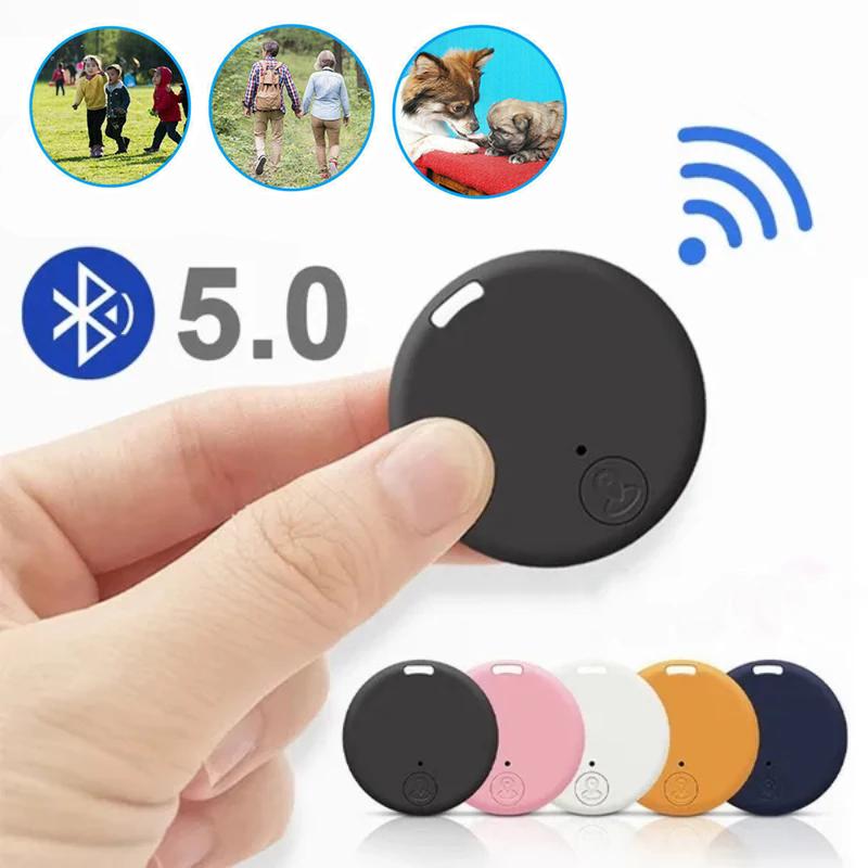 Компактный мини GPS-трекер с Bluetooth 5.0 для домашних животных, детей и вещей
