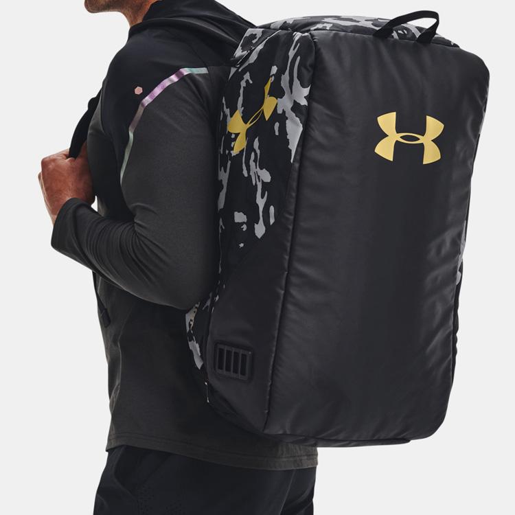 Under Armour Polyester Gym Bag , Backpack , Shoulder Bag , Crossbody Bag , Handbag Medium Unisex Black (Unisex) Travel Bags 1361226 002