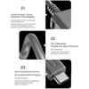 For Wii U, Type-C Power Cable, PD45W Compatible, 1.8 m, Long, USB-C Converter Cable, Heavy Duty P...
