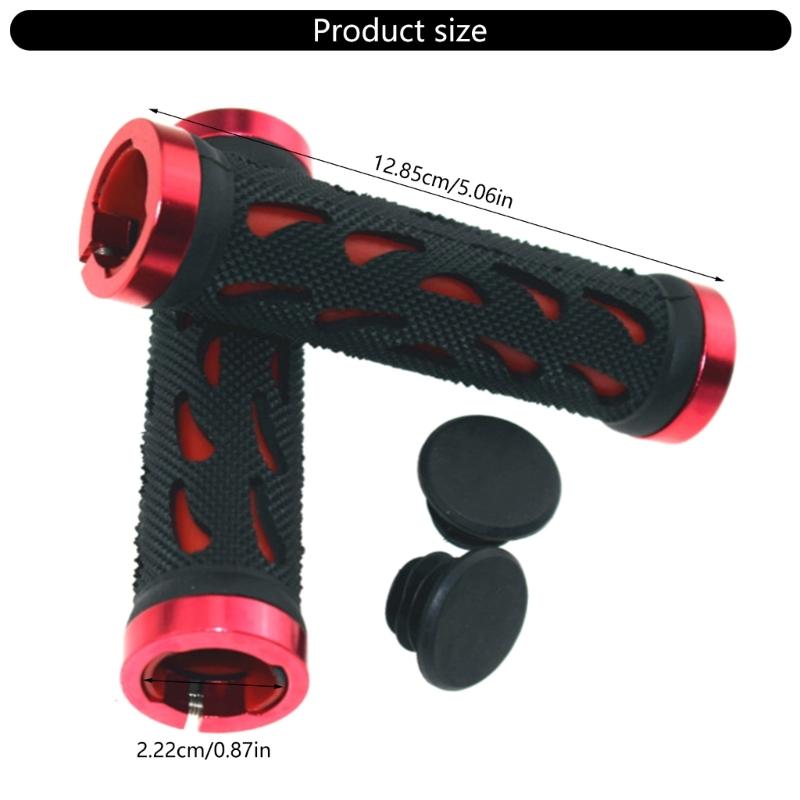 1 пара амортизирующих мягких ручек для горных велосипедов, резиновые накладки на руль, ручки для руля велосипеда
