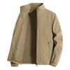 New Autumn Jacket for Men's Versatile Collar Casual Jacket Sports Windproof Loose Jacket