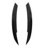 Car Headlight Eyebrow Eyelid Cover Trim Glossy Black Replacement for MK6 Sagitar NCS 2010?2018