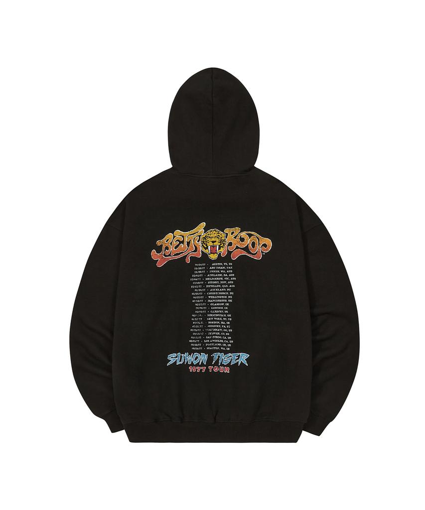 ULKIN X Betty Boop Suwon Tiger Hoodie_Black