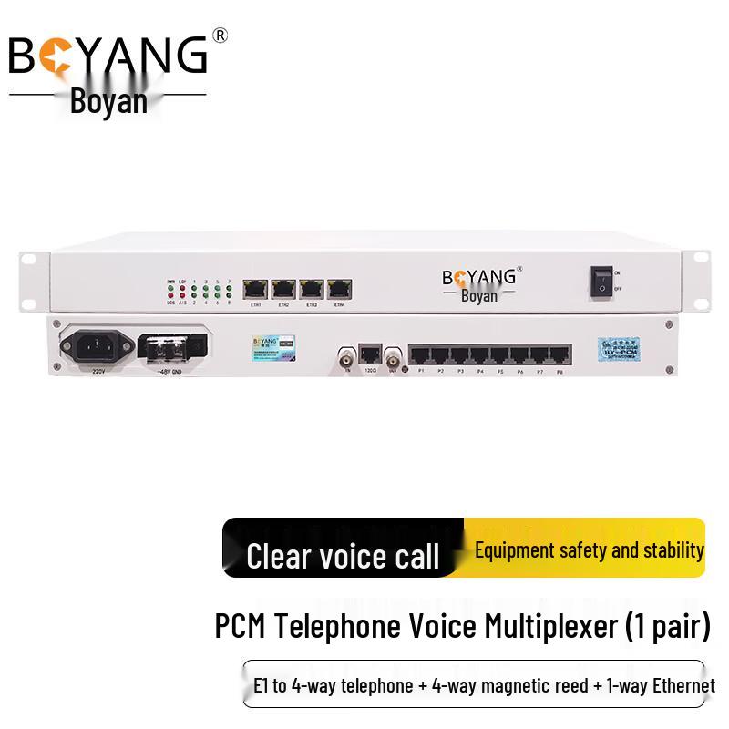 Boyang E1 PCM и оптические мультиплексоры