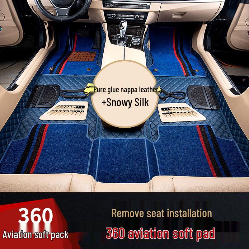 SIDI 360° Aviation Floor Mats - Soft Install, Seat Removal Required