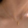TEMTTING A Lightning Necklace - Gold