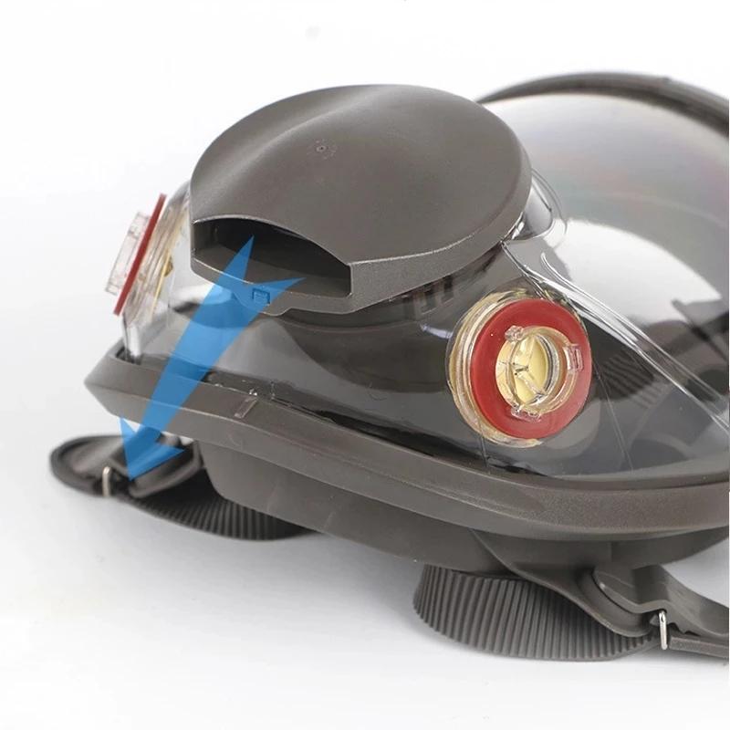 7 In 1 6800 Industrial Painting Spraying Respirator 2 In 1 Suit Safety Work Filter Dust Full Face Mask Replace MMM