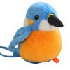 Crow Kingfisher Parrot Cute Bird Plush Toy Magnet Shoulder Play Home Decor Doll