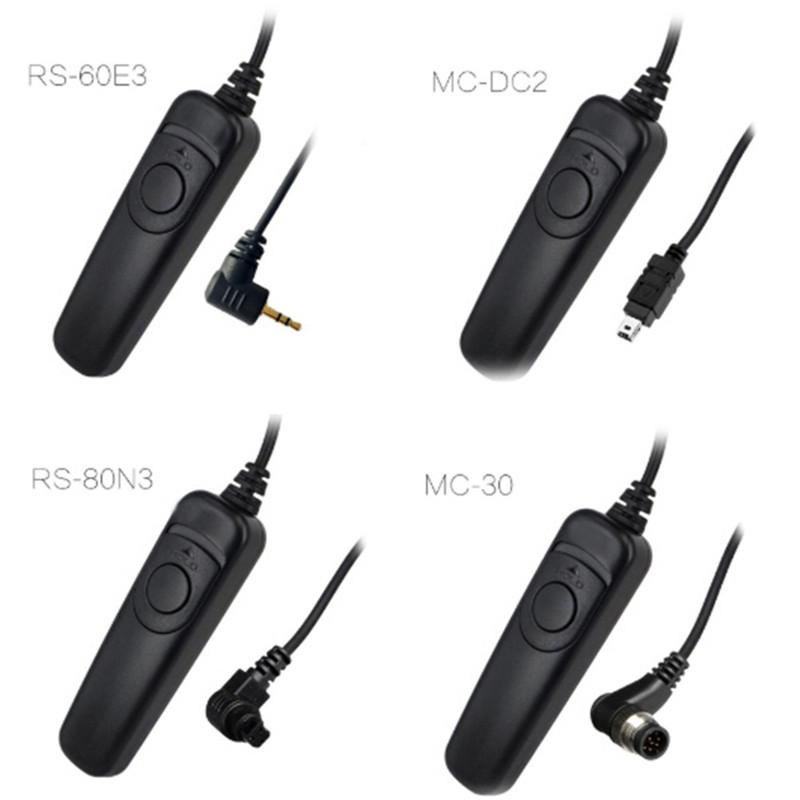 Rs-60E3/80N3/Dc2/Mc30 Кабель дистанционного управления затвором для Nikon Canon