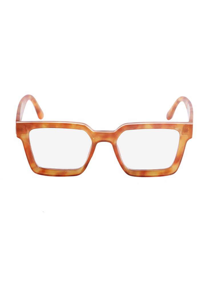 Fashion Square Full Frame Flat Glasses For Men And Women Anti-fatigue Computer Anti-blue Light Glasses