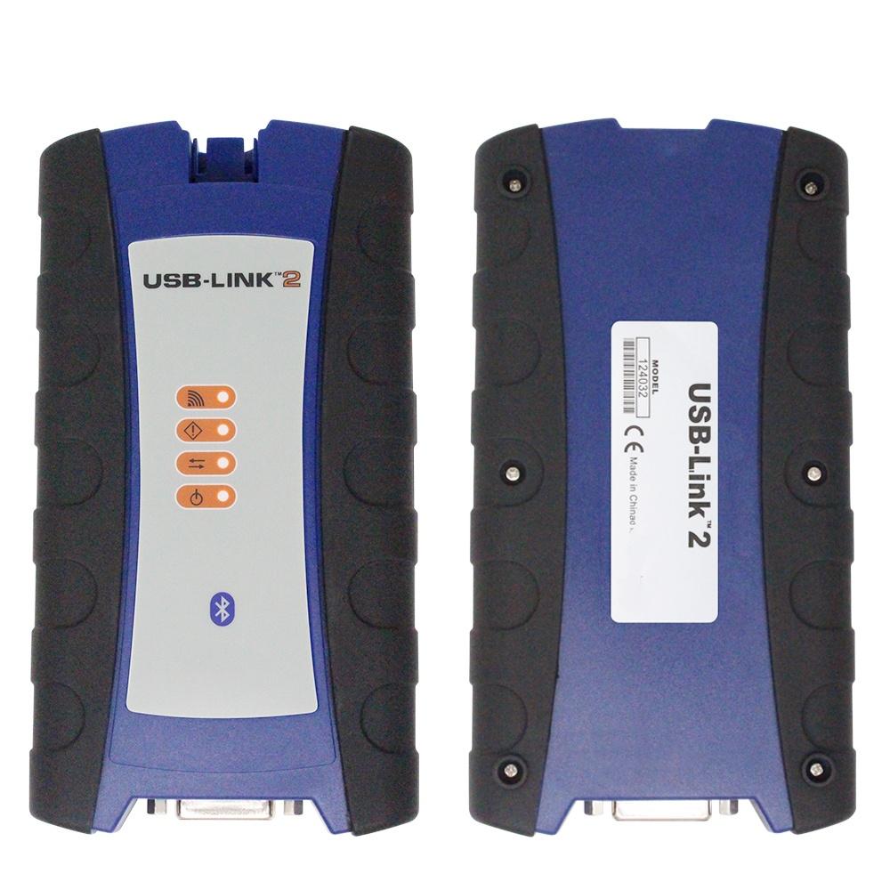 For Nexiq USB Link2 With BT For Diesel Heavy Duty Truck Interface Scanner For NEXIQ2 OBD2 Fault Diagnostics Detector tools